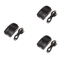 3X AV to VGA Adapter RCA VGA Converter PC RCA Composite S-Video AV Input to PC VGA LCD Output Converter Box