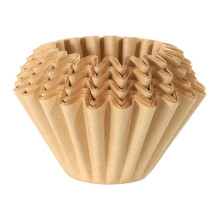 Pack Of 100 Unbleached Coffee Filter Paper For Cone-White 185