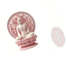Mindfulness 2D Acrylic Buddhas Statue Meditating Figurine for