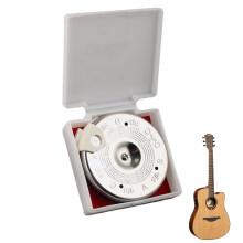 13 Tone Chromatic Pitch Pipe for Singers and Musicians, MultiInstrument Tuner with Storage Box