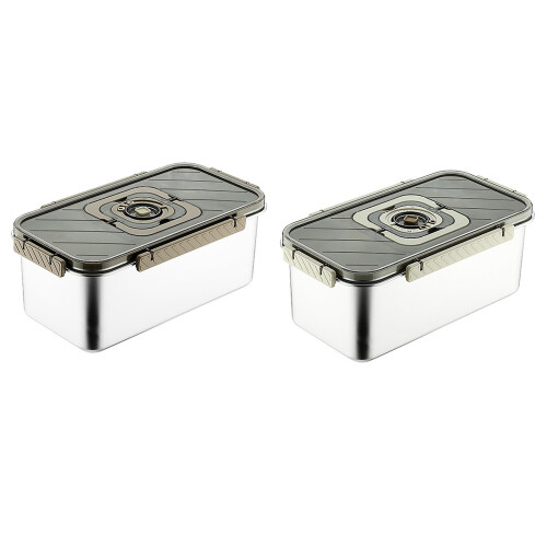 304 Metal Sealed Bread Holder Having Date Display And Covered-M 1