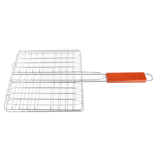 1Pc Folding Portable Barbecue Grill Net Tool Assorted Color, Outdoor