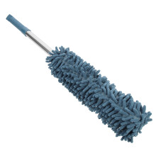 Blaue Mikrofaser Chenille Staubwischer Verlängerbar