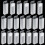 20 Pcs Microscope Slide Storage Box Plastic Rectangle Blood Slide Holder for 5 Slides with Lid for Science Specimens 2