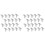 40Pcs Scaffolding Locking Pins for Guardrail and Coupling Applications for Construction Sites and Industrial Use 1