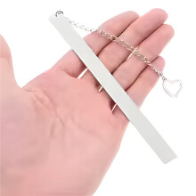 10Pcs Heartshaped Metal Bookmark for Women Men Teens DIY Engraving Personalized Reading Accessories Book