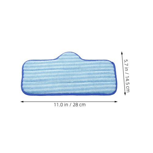 Non-Scratch Wiederverwendbare Mikrofaser Pads 2Stk Für Dampfreiniger 1