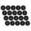20Pcs Degradable Black Tree Trunk Protector Mat for Garden Plant Roots 7