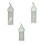 White Iron Hollow Out Candle Holder Moroccans Pattern Eid-S 2