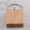 400 Blank Wooden Keychain Rectangular Engraving Key ID Can Be Engraved DIY 8