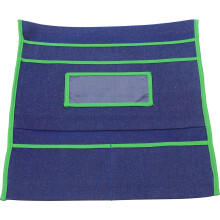 5Pcs Chair Back Storage Bag With Pocket Organizer