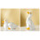 2 Ceramic Duck Designed Toilet Bolt Covers For-lying down 4