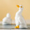 2 Ceramic Duck Designed Toilet Bolt Covers For-lying down 5