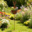 Rusty Rabbit Shape Metal Art Iron Easters Garden Stakes-1pcs 4