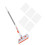 Space Saving Small Cleaning Mop Easy Locking-Mop and 5 cloths 1