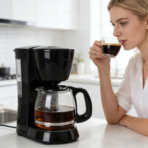 Practical 12 Cup Glass Coffee pitcher For Standard 12 Cup 1