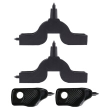 4pcs plastic hand hole puncher for drip irrigation tubes