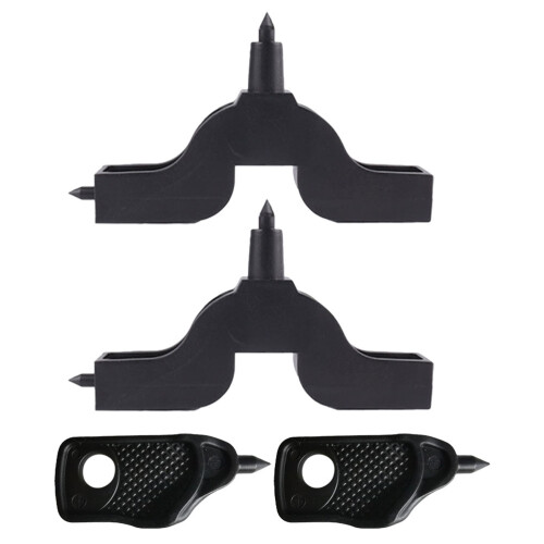 4pcs plastic hand hole puncher for drip irrigation tubes