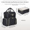 Sac de transport professionnel pour technicien d'ongles,-Noir 5