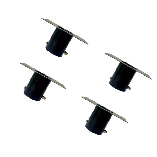 4lots Stylish Rain Chain Adapters Decorative Catcher Cup-Black