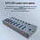 SSD-Batchkaartopener  Naar USB 3.0 Solid-State Drive Socket 8-Bay Testarmatuur voor Massaproductie US-Stekker 3