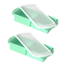 Pack Of 2 Big refrigerated Water Molds With closures For-bohelv