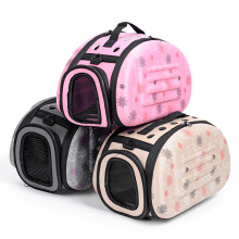Roze Pet Backpack Comfortabel Ademend Mesh Voor Outdoor Huisdier