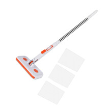 Multiuse Cloth Head Mop With Soft Microfiber-Mop and 3 cloths