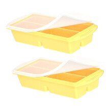2 Strong Four Section Water Form Holders Ideal For-Yellow