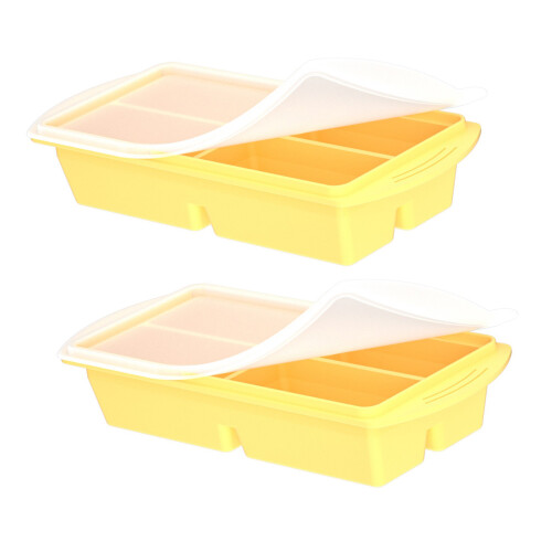 2 Strong Four Section Water Form Holders Ideal For-Yellow