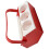 Strong Polypropylene Beverage Case With refrigerating Space-Red 1