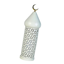 Romantics Moroccans Wrought Iron Candle Holder Lantenr with-M