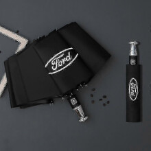 (Ford) Rain Windproof 10-bone Auto Logo Umbrella