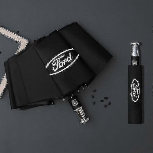 (Ford)Rain Windproof 10-bone Auto Logo Umbrella
