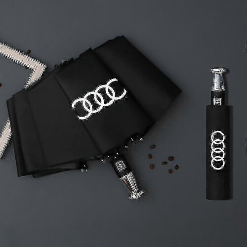 (Audi) Rain Windproof 10-bone Auto Logo Umbrella