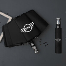 (MINI) Rain Windproof 10-bone Auto Logo Umbrella