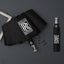 (Rolls-Royce) Rain Windproof 10-bone Auto Logo Umbrella