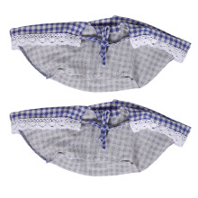 2Pcs Forro De Cesta De Vime: Inserção De Tecido Lavável Reutilizável