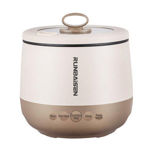 Mini Cozedor De Arroz 1,6 L Elétrico Compacto Multifuncional
