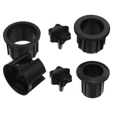 6 Pcs Conjunto De Peças Para Suporte De Haste De Guarda-Sol