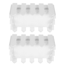 2 Pcs Cerca De Madeira Vaso Para Flores Jardineira De Janela Cesta
