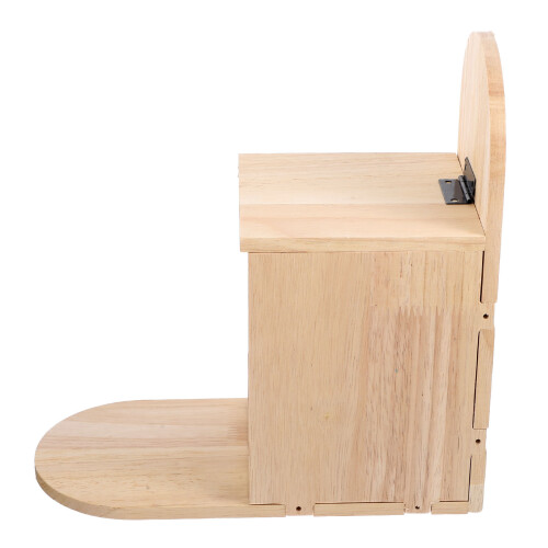 Squirrel Feeder Table Trä Näringsskåp För Ekorrar