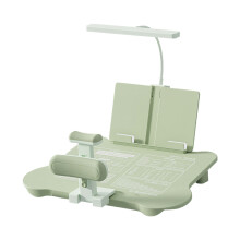 Mehrzweck-Studien-Desktop-Arrangement für Studenten mit-Grün