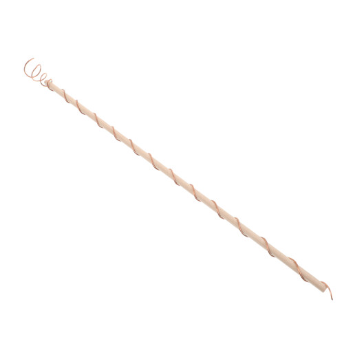 2Pcs Copper Wire Garden Stakes - Wood Frame with Flexible Coil Support 1