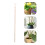 2Pcs Copper Wire Garden Stakes - Wood Frame with Flexible Coil Support 10