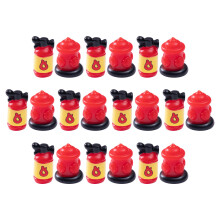 40 stück mini-feuerlöscher rot für outdoor-deko mikro-landschaft