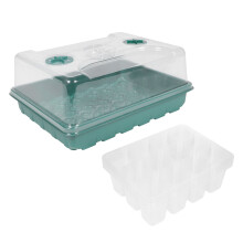 1 Set Plantenkiembox, Bloemstarter Kiemcase, Mini Serre Case