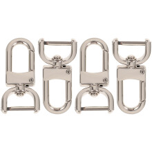 4 metalen tasriemgespen voor rugzak en koffertje