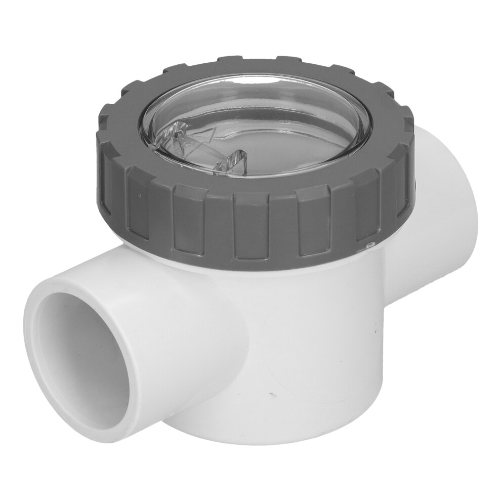 Pvc Check Valve Swimming Pool Transparent Nonreturn Valve Replacement Accessories(V401a ) 3182872729627