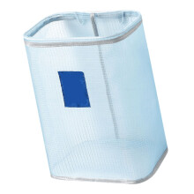 1Stk Wandhänger Wäschebehälter Blau Nylon Klappbarer Wäscheständer